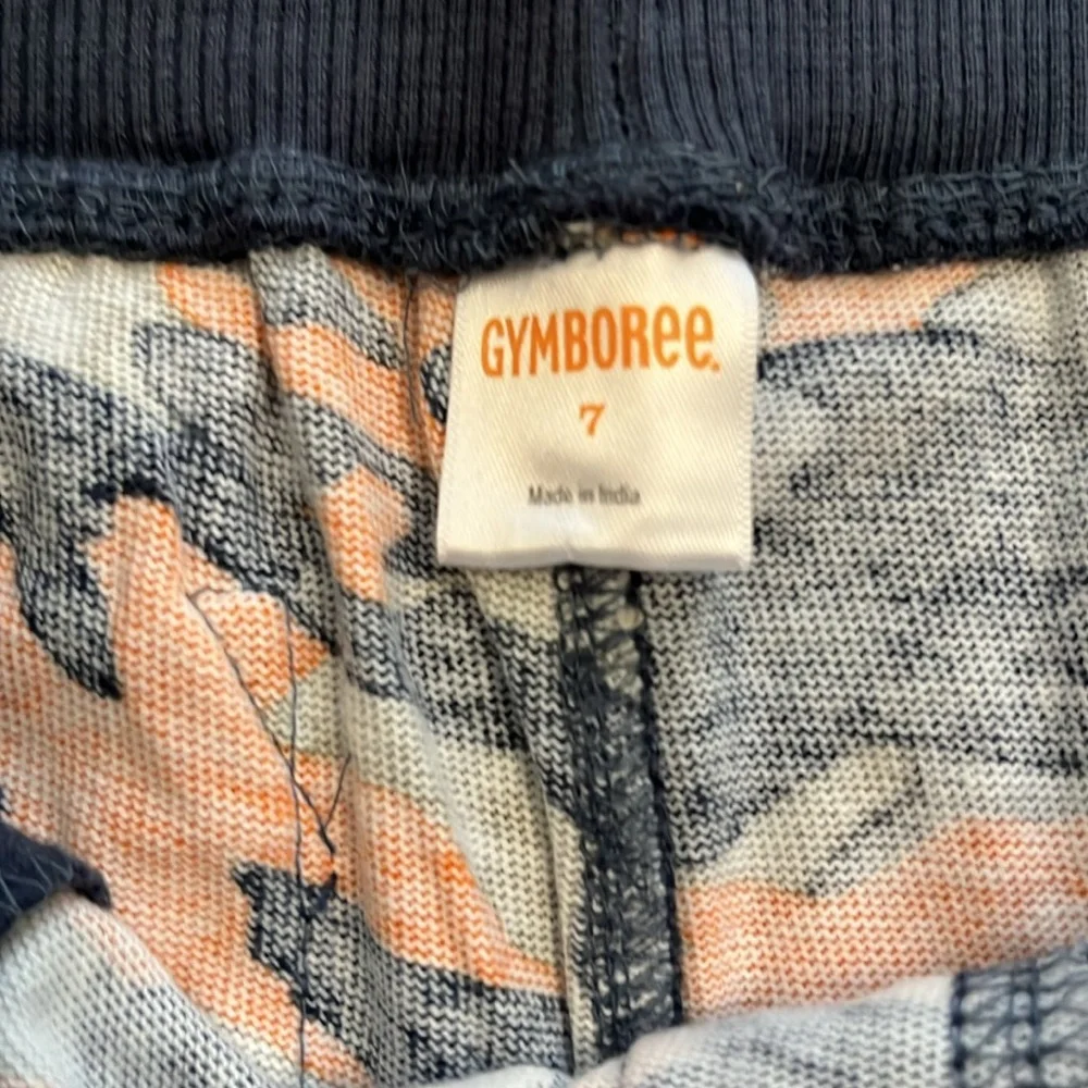 Boys Gymboree Camo Drawstring Shorts with pockets size 7